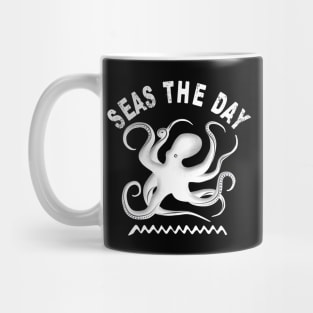 Seas The Day | Octopus Silhouette Mug